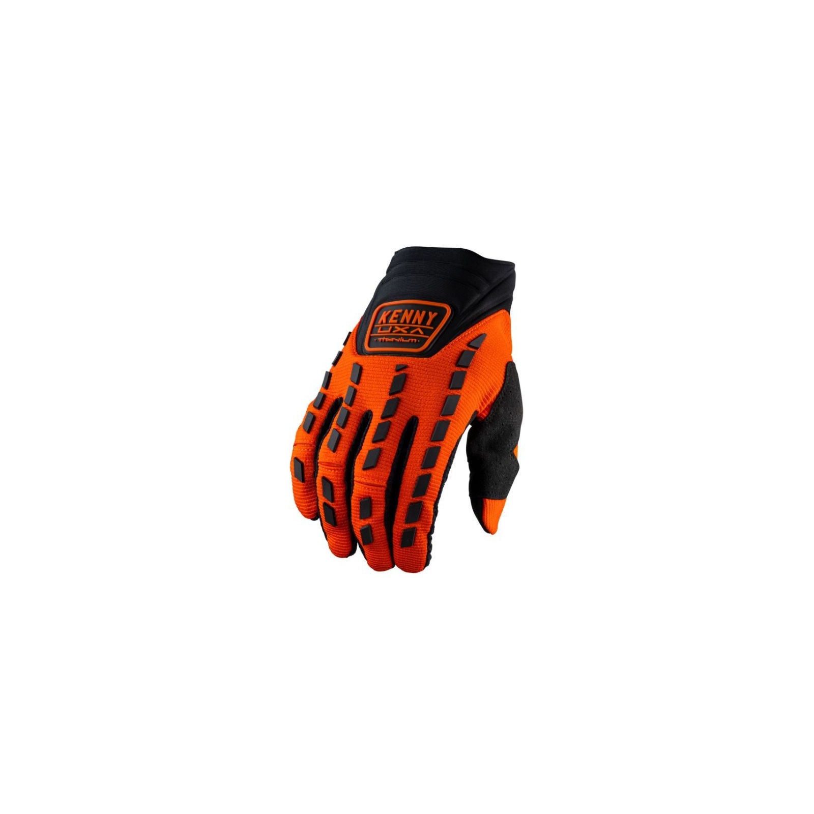 orange mtb gloves