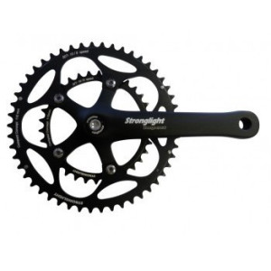 Stronglight Impact Compact Road Crankset 48/34 Black