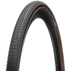 Hutchinson Touareg Reinforced+ Gravel Tyre Tubeless Ready 700x40 Black/Tan
