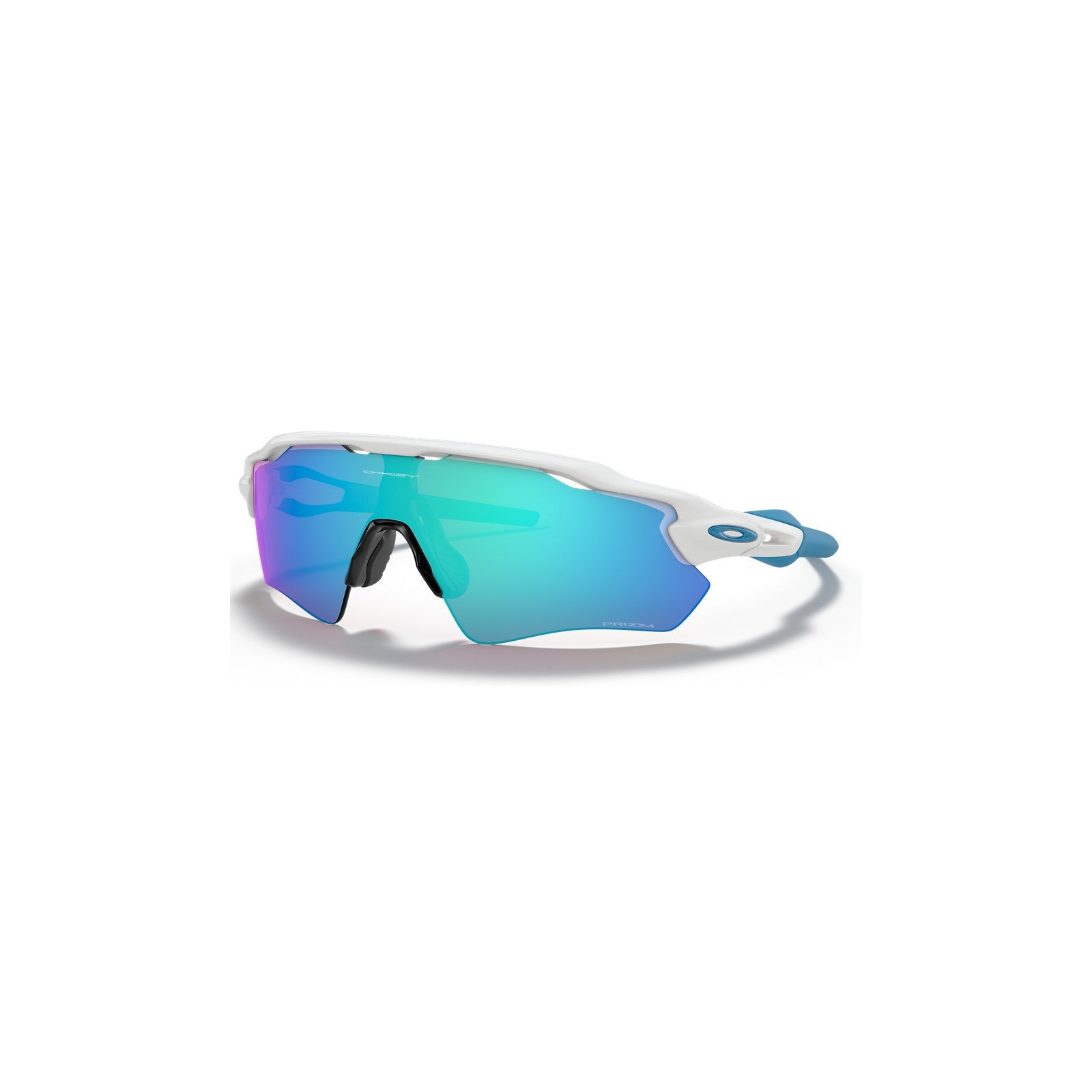 Oakley Radar EV Path Prizm Sapphire Sunglasses - Polished White-Blue