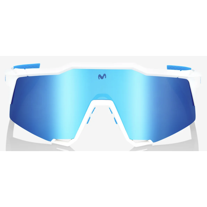 100% Speedcraft Glasses Movistar Team White / HiPER Blue