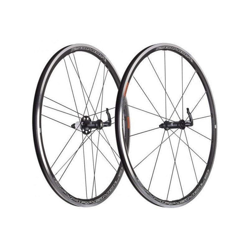 Campagnolo Zonda QR Wheelset Rim Brake Shimano HG11 Freewheel Body