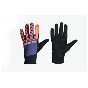 Northwave Active Gel Winter Gloves - Purple / Orange