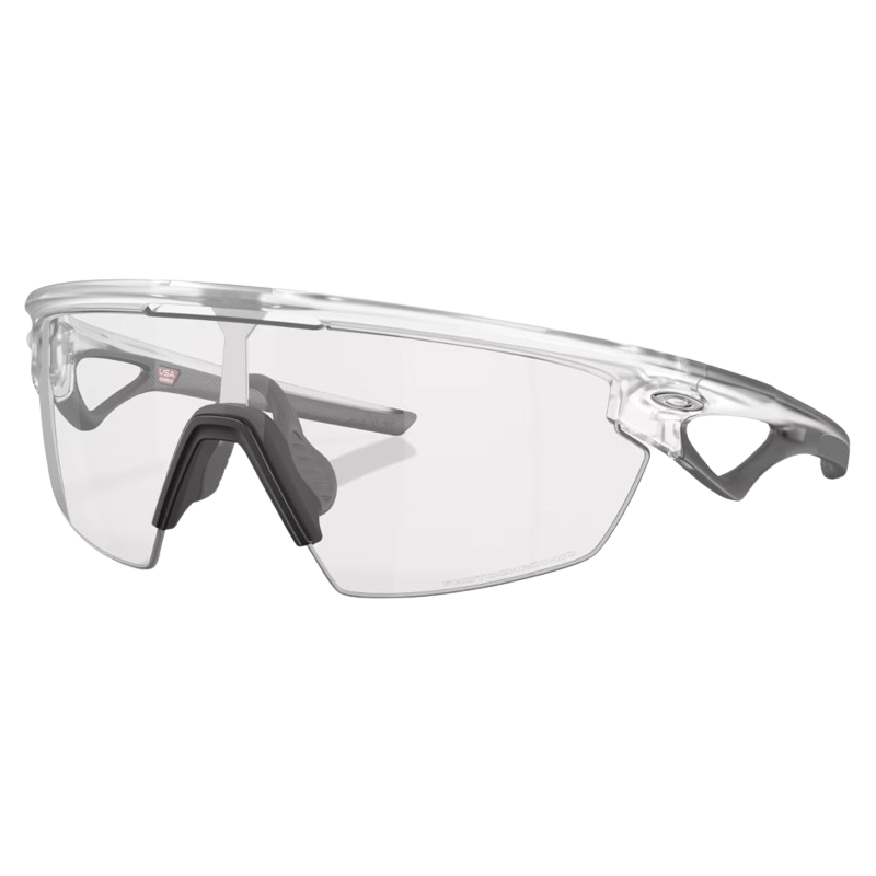 Oakley Sphaera Sunglasses Matte Clear Photochromic Lenses