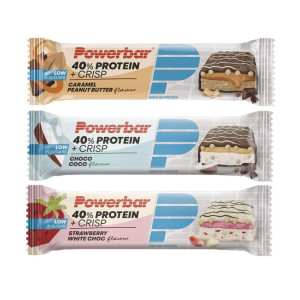 PowerBar 40% Protein+ Crisp Energy Bar 40g