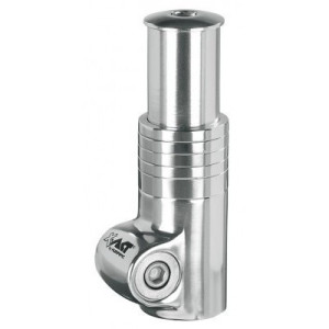 A-Head Stem Spacer 117 mm Aluminum Silver for 1"1/8