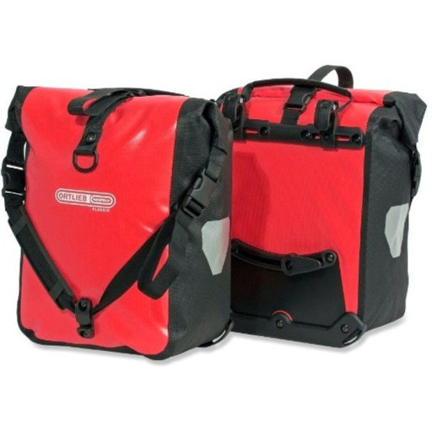 Billy les bar Ortlieb Sport-Roller Classic Bike Panniers - Red - Pair