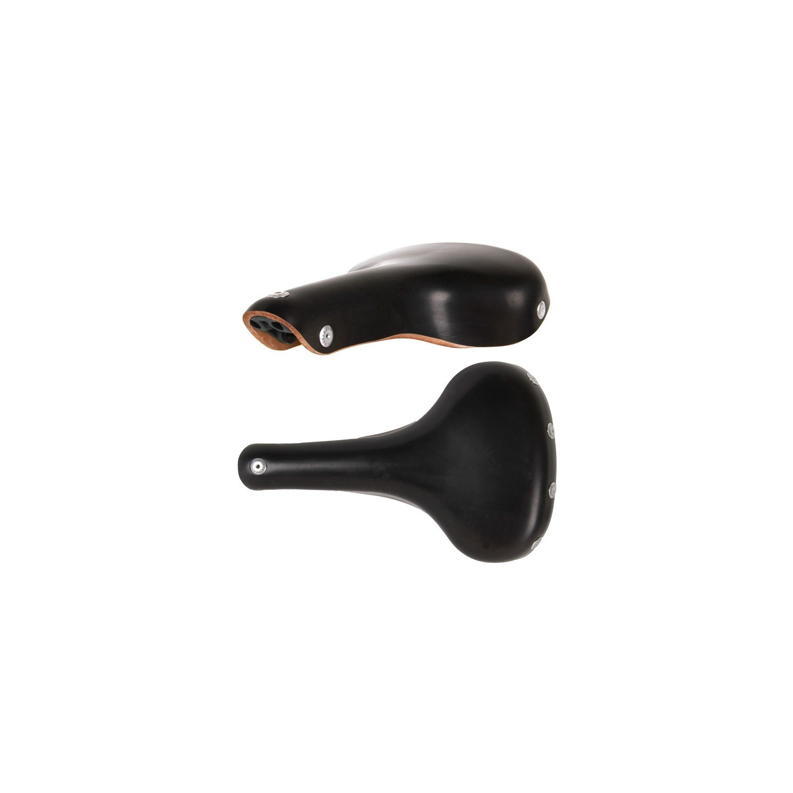 Gilles Berthoud Mente Leather Saddle - Black