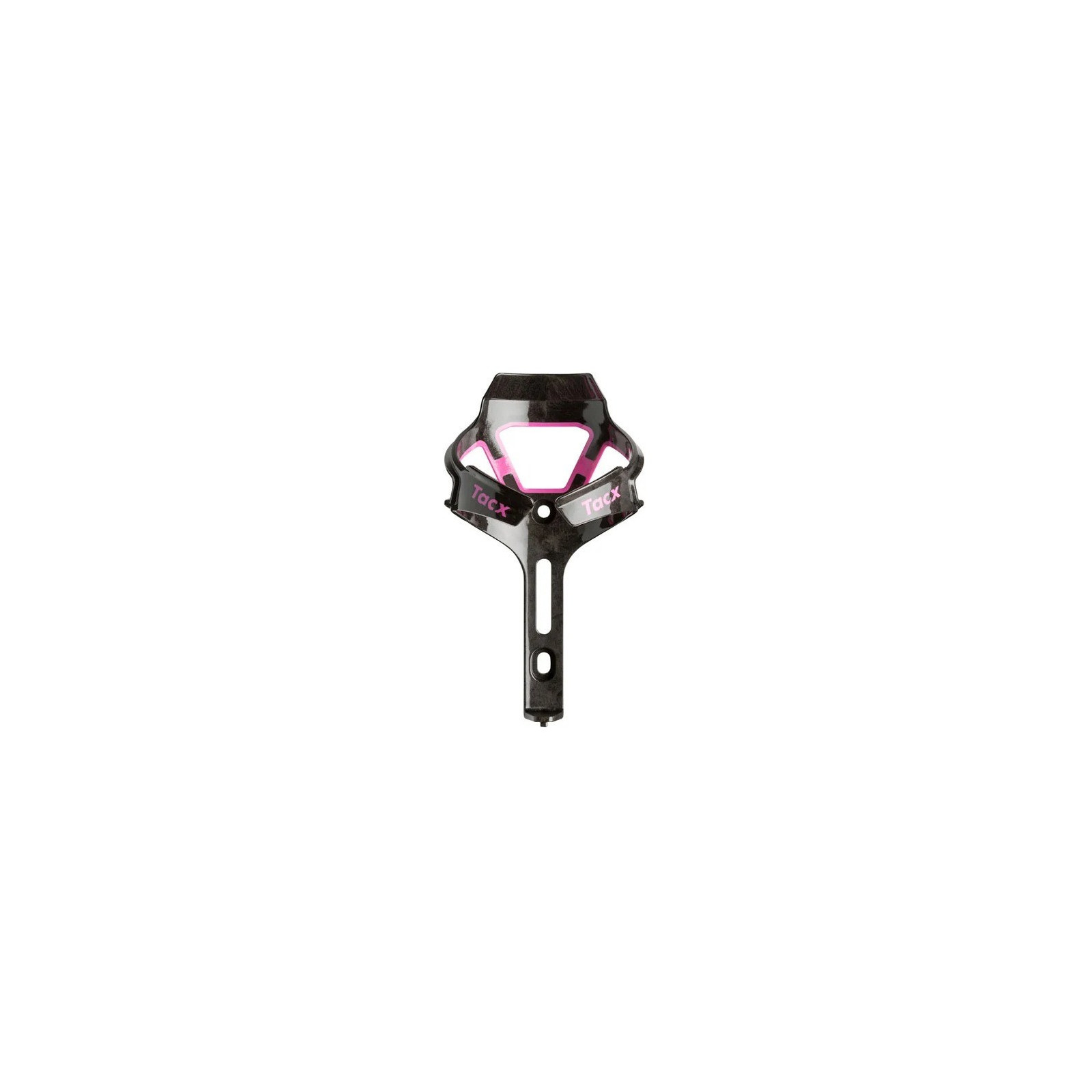 Tacx Ciro Bottle Cage Glossy Black Pink