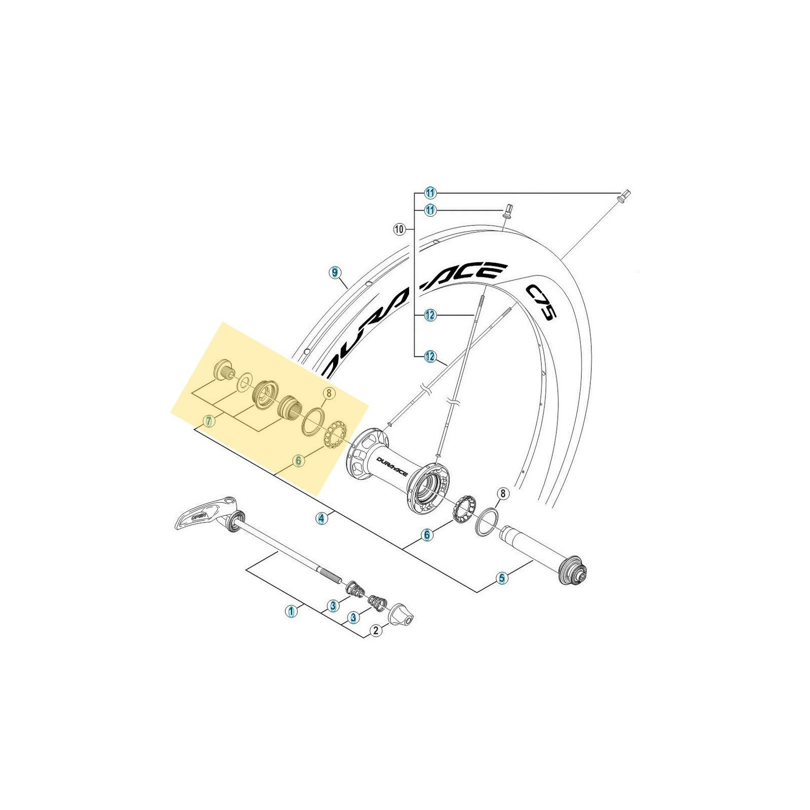 Dura ace 9000 hubs online