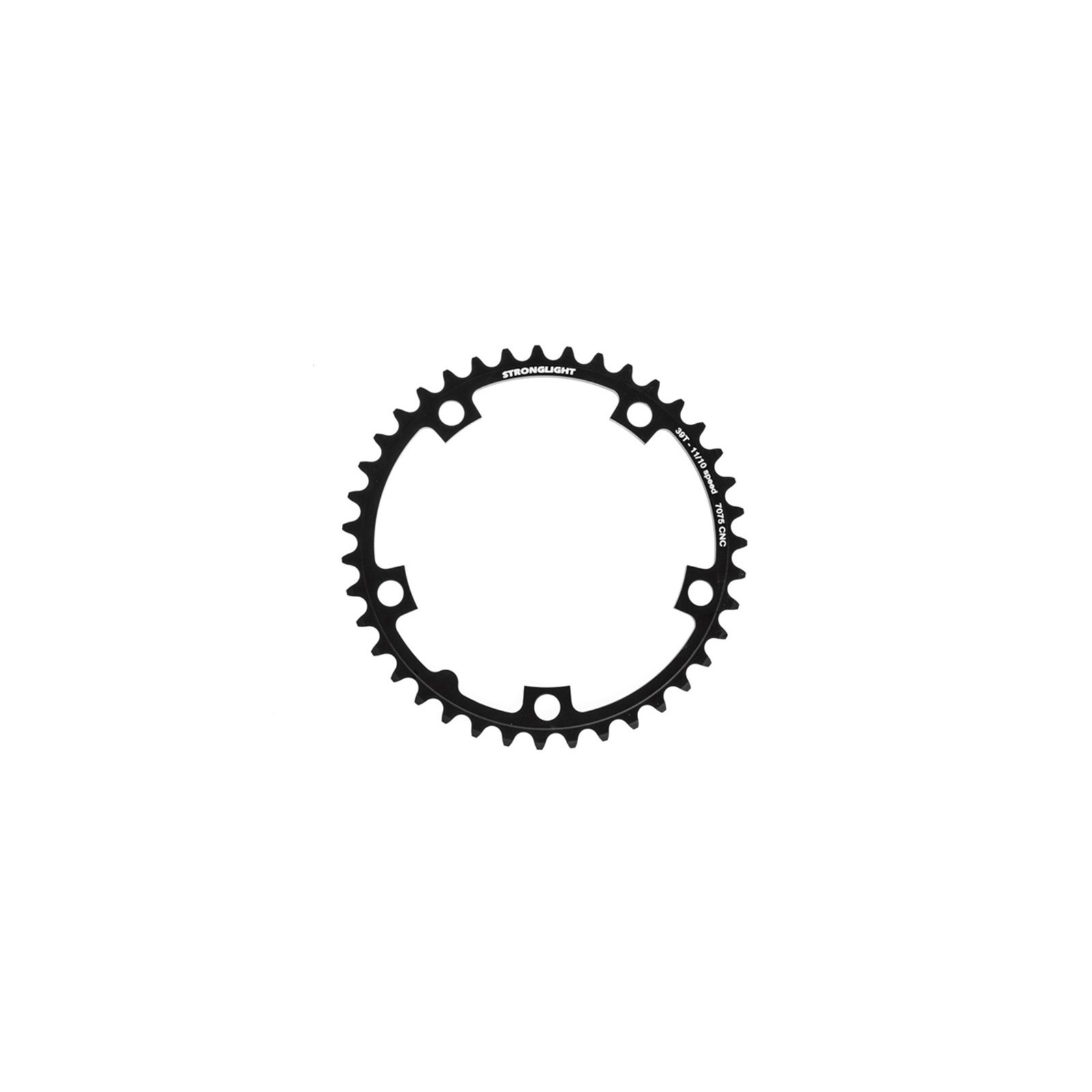 Stronglight Type S 7075-T6 Shimano 130 mm 10/11 Inside Chainring - Black