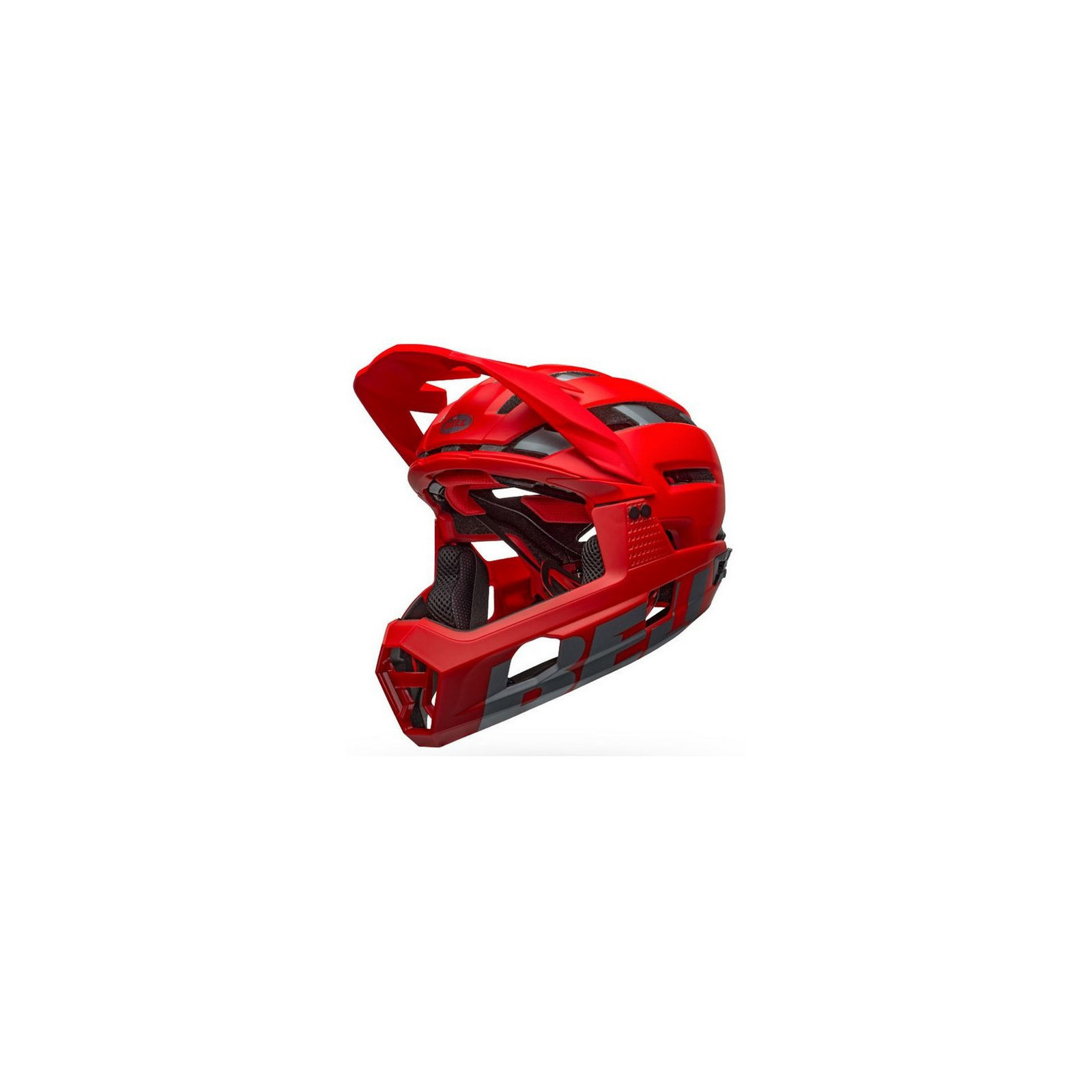 Bell Super Air R MIPS Full Face Helmet Red/Grey